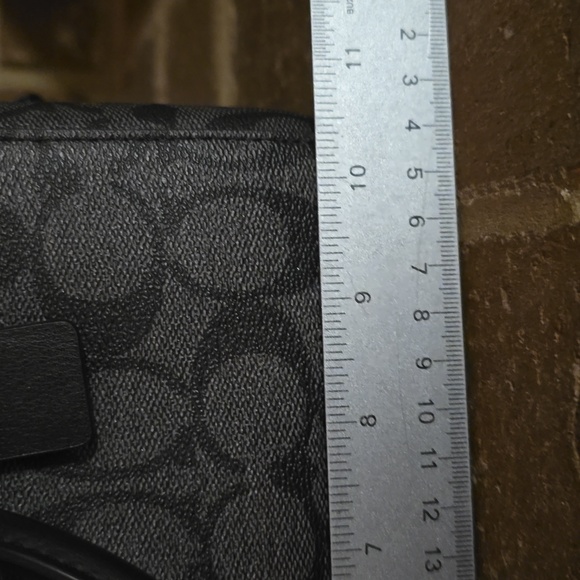 Coach Rowan Women's Satchel Bag - Black/Graphite/Silver - Picture 6 of 8